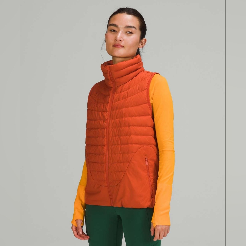 Lululemon Lightweight Relaxed Fit Down Vest Primal Loft 8 Cayo New